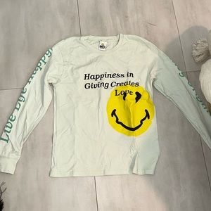 Zara Long sleeve shirt from the “SMILEY- Happy Collection”